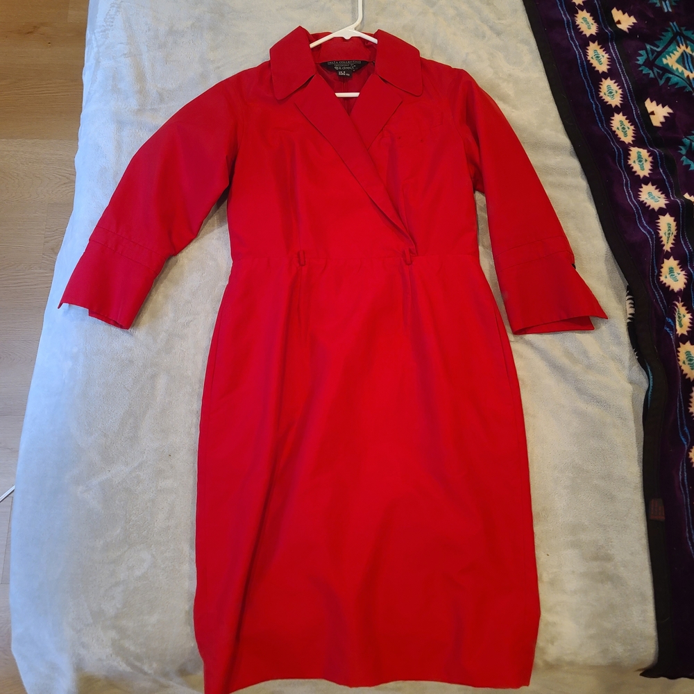 Delta Airlines Iconic Red Flight Attendant Dress